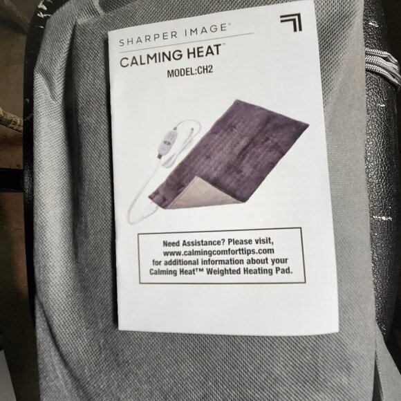 Sharper Image Massage Weighted Heating Pad - Picture 4 of 7